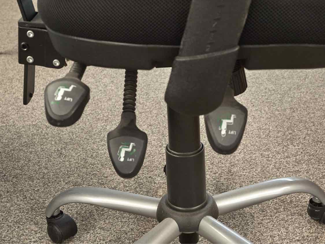 Adjustable Black Mesh Office Chair