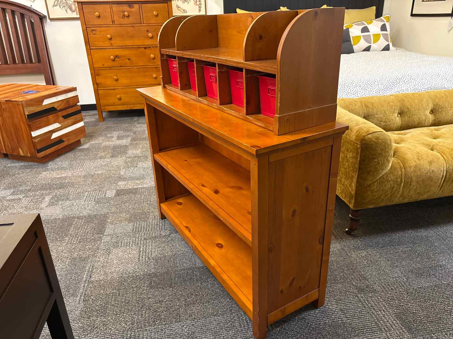 PB Kids 'Cameron' 2-Shelf Bookcase and Storage Unit