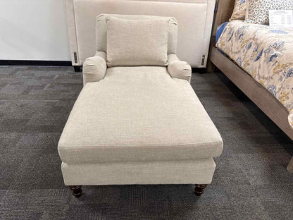 Pottery Barn 'Charlise' Upholstered Chaise