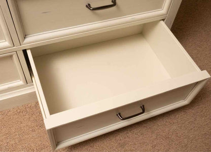 Folio 21 'Hilton Head' Distressed Ivory Finish 8 Drawer Dresser