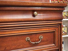 Lexington  Cherry 5 Drawer Accent  Chest with Brass Handles