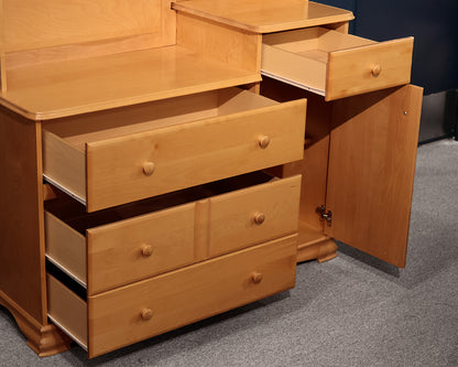 Morigeau Le'pine Changing Table w/ Hutch