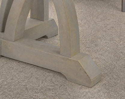 'Carnegie' Round Rustic Dining Table