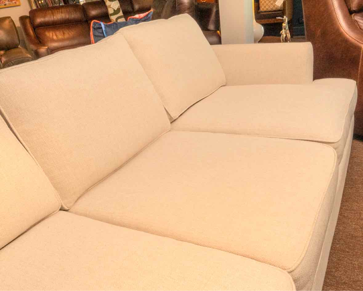 Better By Design Ivory Upholstered 3 Cushion  Sofa