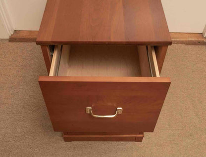 Cherry 2 Drawer File Cabinet