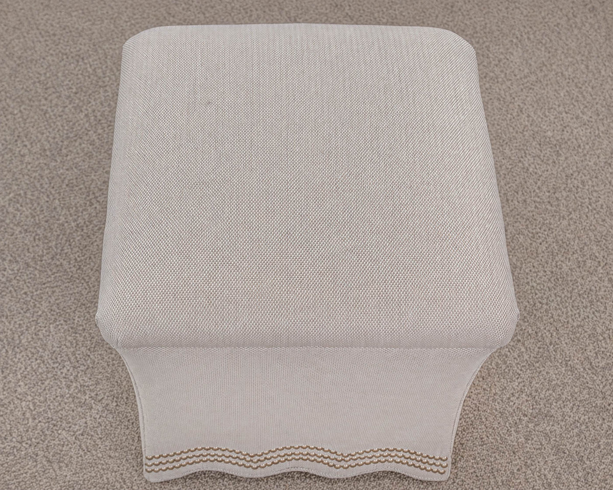 Drexel Ottoman W/ Nailhead Trim