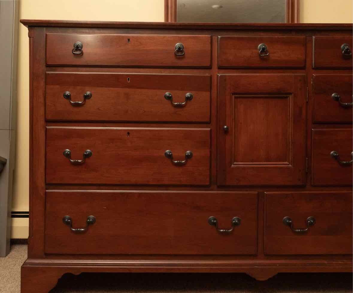 Bob Timberlake  'Chetala' Cherry 9 Drawer 1 Door Dresser With Mirror