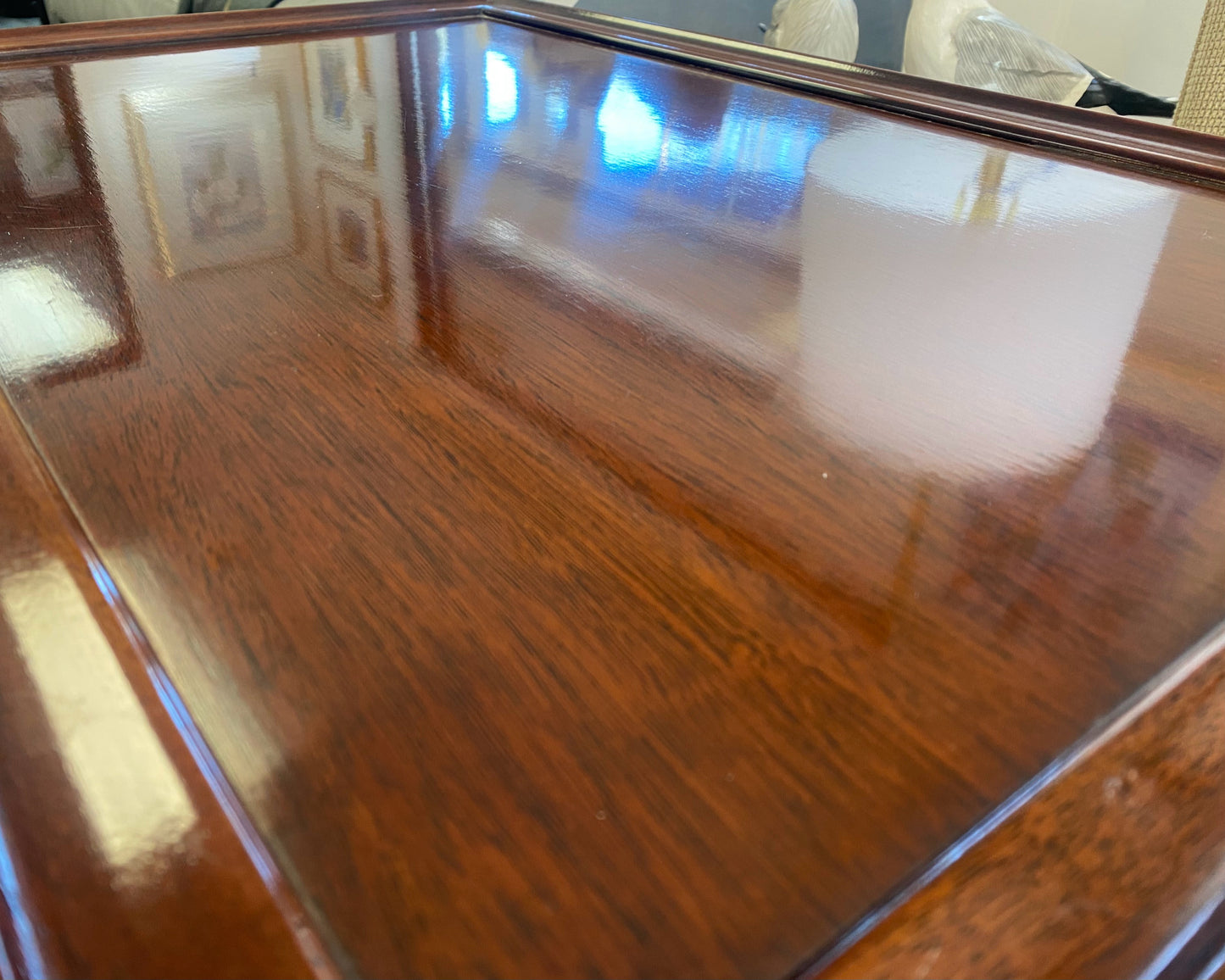 Solid Mahogany Tea Table