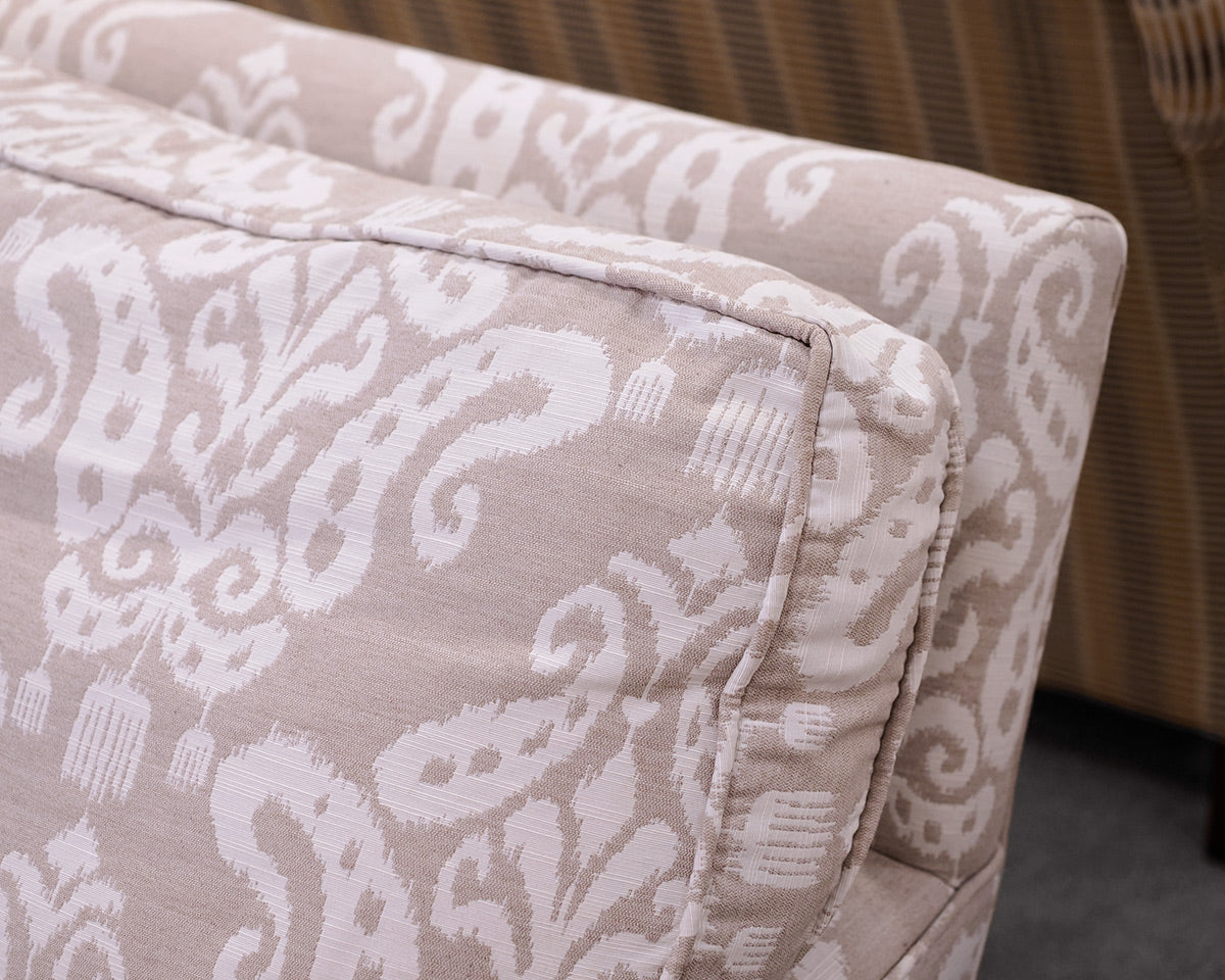 Pair of Ikat Club Chairs
