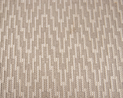 Bernhardt Textured Grey Upholstered Chair On Charcoal Wood Legs