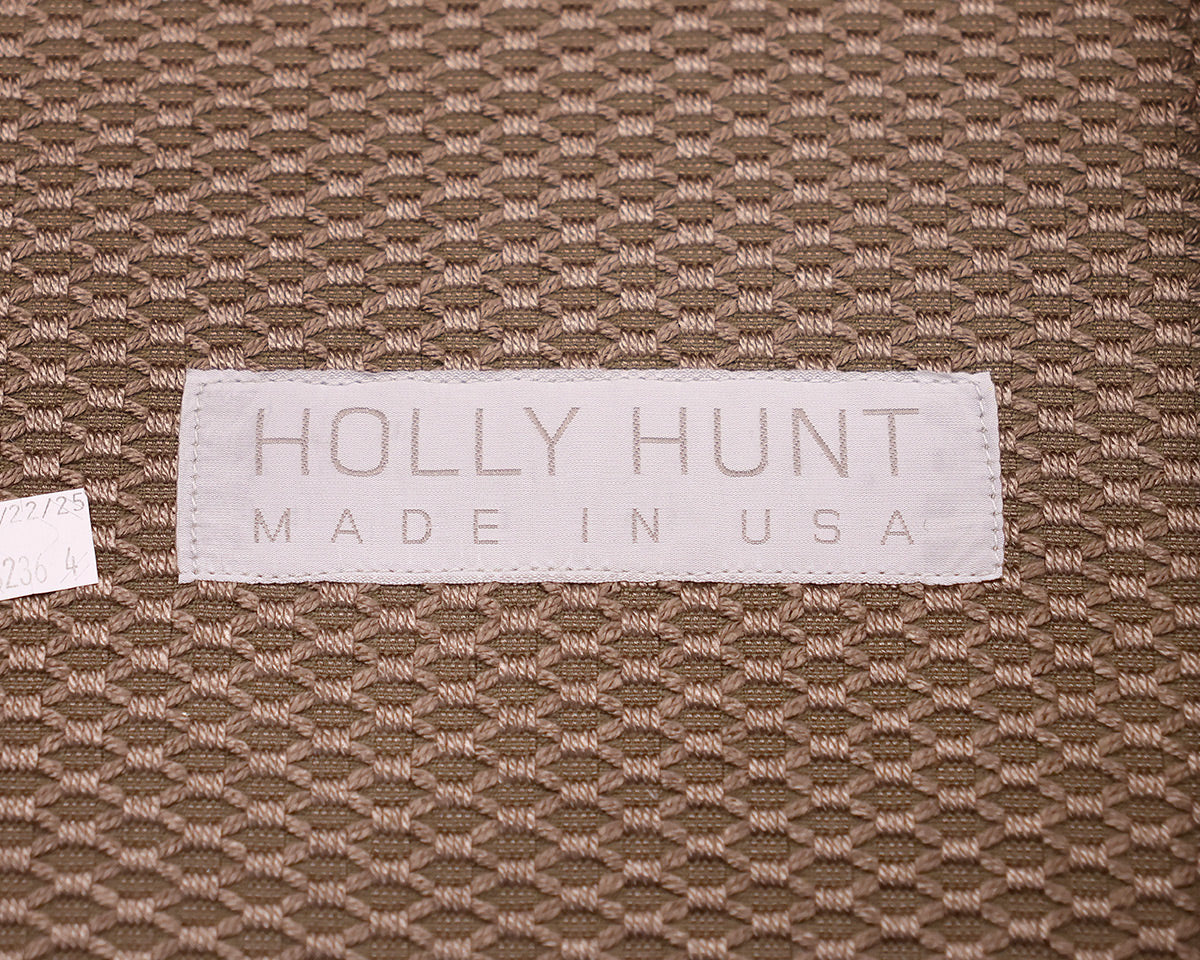 Holly Hunt Chair and Ottoman