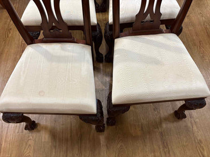Maitland Smith Set of 10 Chippendale-Style Dining Chairs