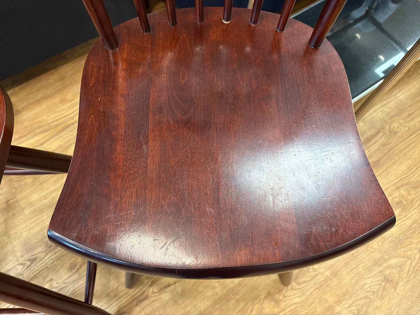 Pair of Canadel Swivel Counter Stools