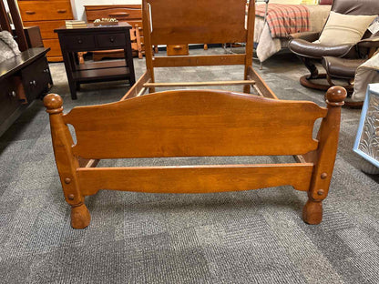 French & Heald Rock Maple Twin Bed
