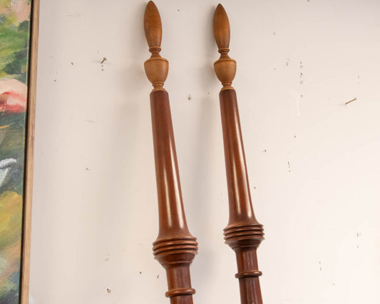 Eldred Wheeler Cherry 'Sheraton Tall' King Canopy Bed