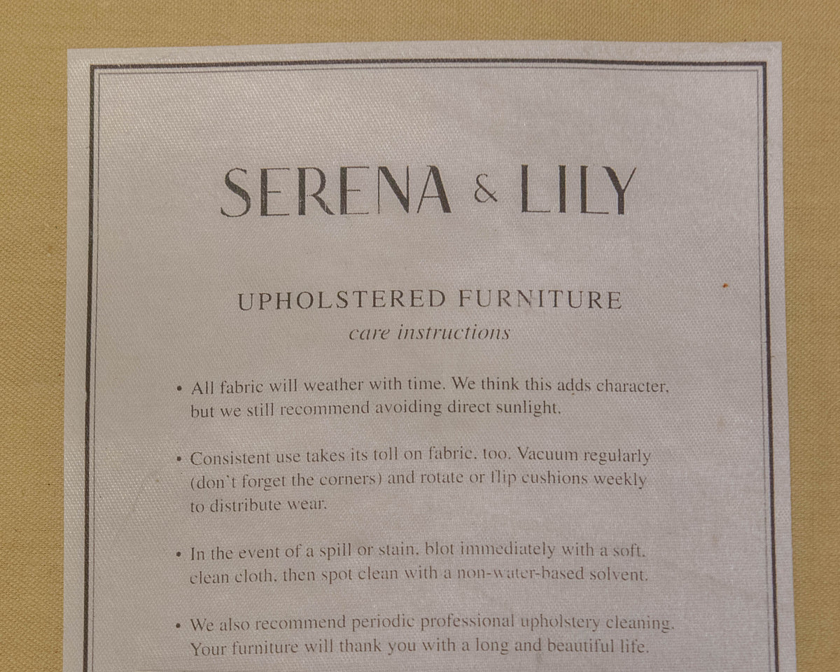 Serena & Lily Wingback Arm Chair