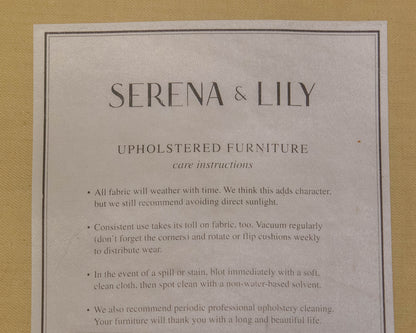 Serena & Lily Wingback Arm Chair