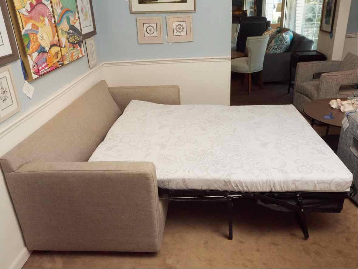 Flexsteel 'Sleephaven' Celery Green Performance Upholstered Queen Sleeper