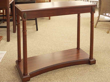 Walnut Stain Console