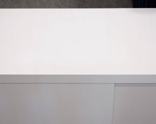 Crate & Barrel Low Profile Storage Console