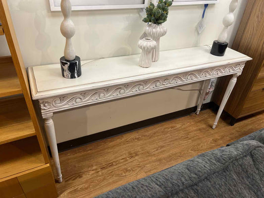 Ivory Carved Console