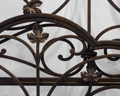 Iron Canopy Queen Bed