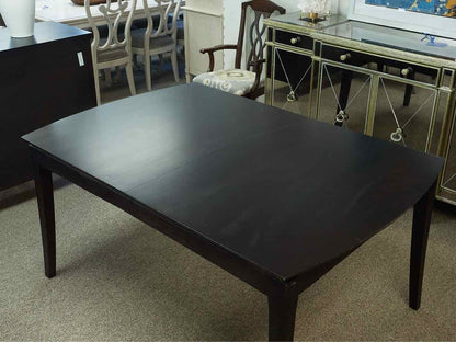 Gat Creek Sabin 64" Extension Dining Table in Maple with Classic Espresso Finish