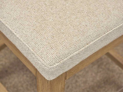 Pottery Barn Set of Six 'Layton' Counter Stools in Cream