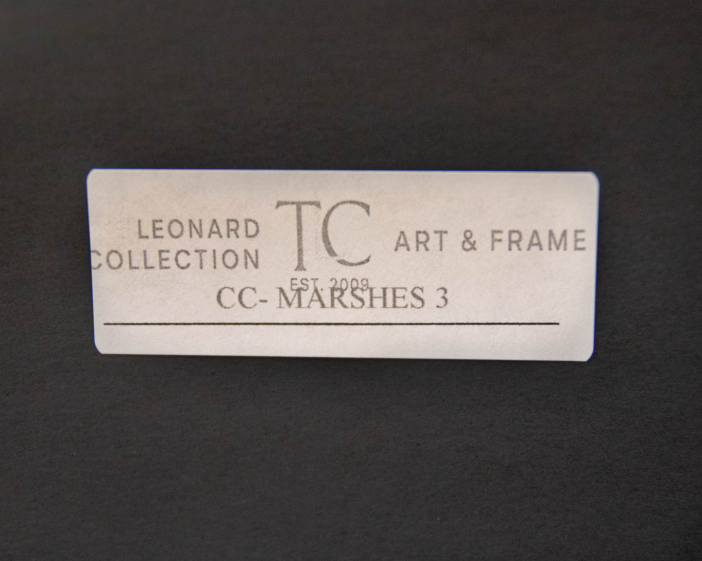 'Saltmarsh 3' Framed Print