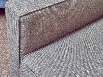 Grey Tweed Upholstered Transitional Chair