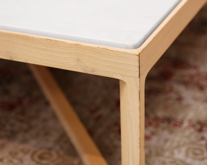Knoll Krusion Quartz Top Coffee Table