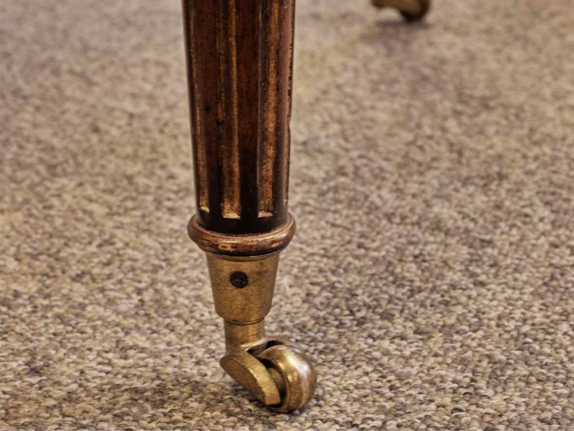 Hickory & White Regency Style Mahogany Dining Table (w/Pads) & Set of 12 Chairs