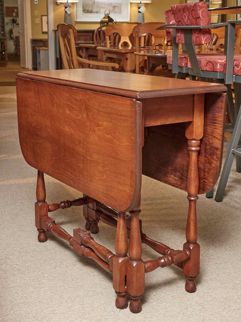 Solid Cherry Gateleg Dining Table