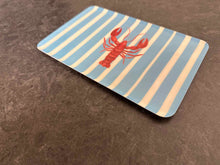Hand-Painted Trinket Tray w/ Lobster Motif
