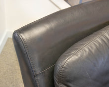 Recliner in Black Leather