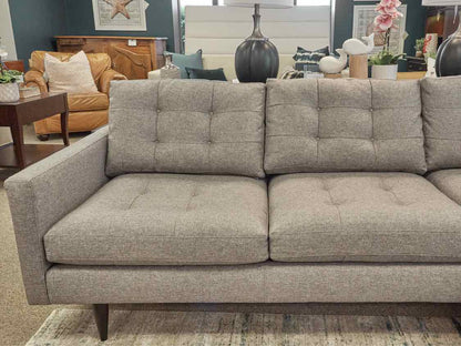 Crate & Barrel Two Piece 'Petrie' MCM Sectional