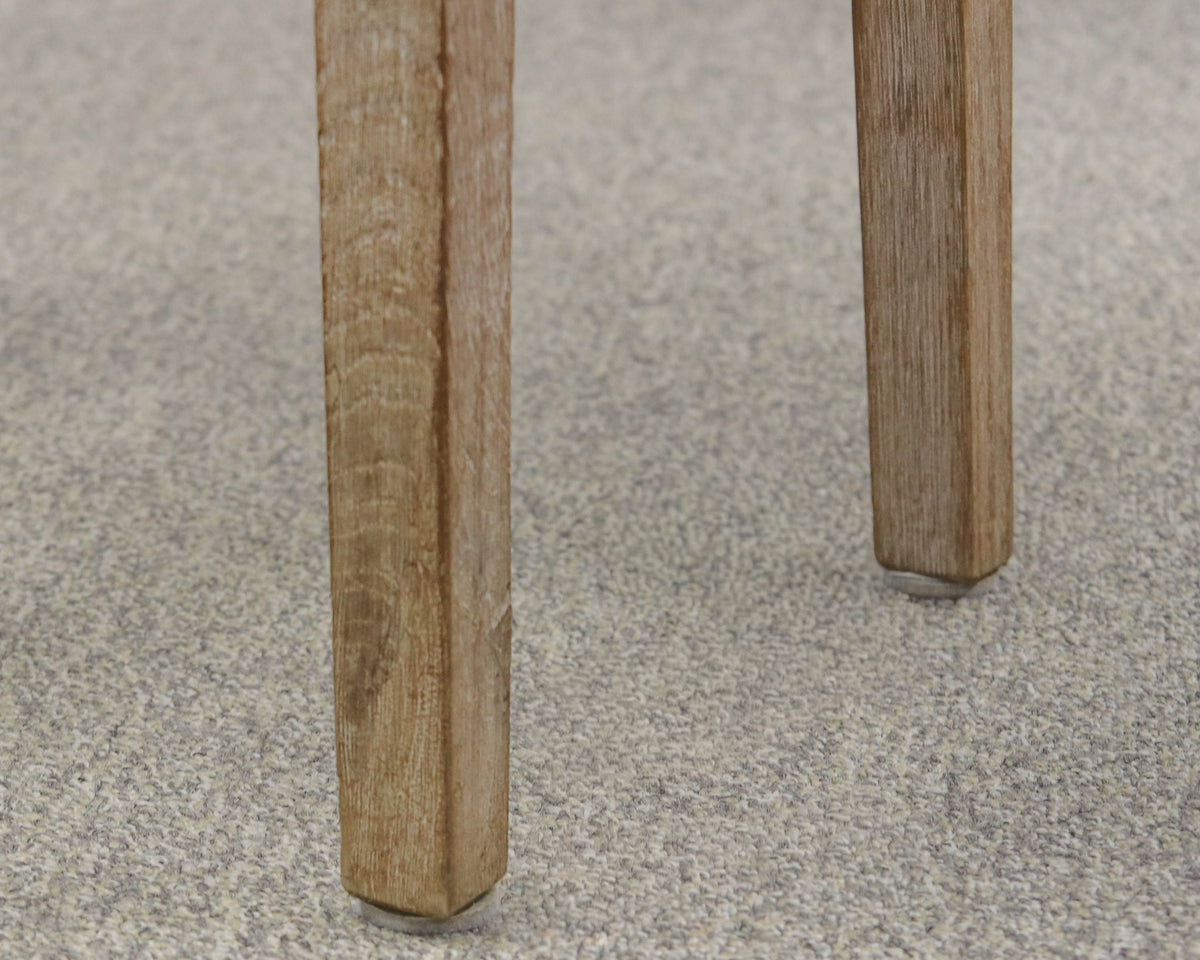Pair of Light Wood Saddle Seat Barstools