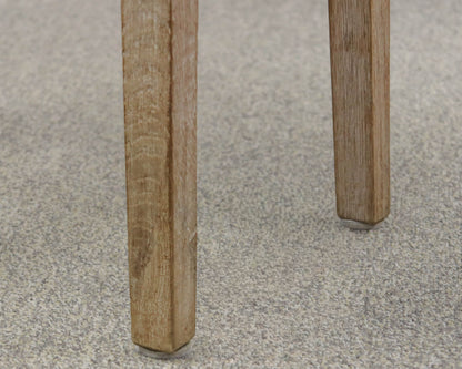 Pair of Light Wood Saddle Seat Barstools