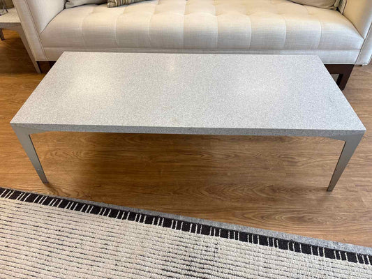 Mikilia Granite Top Rectangular Cocktail Table