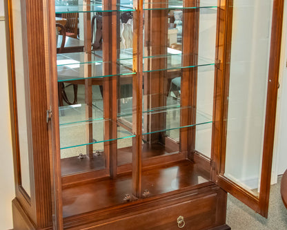 Ethan Allen 'British Classics' Cherry Display Cabinet