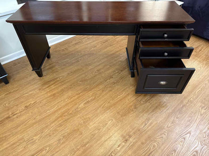 Arhaus 2-Drawer Desk w/ Filing Cabinet