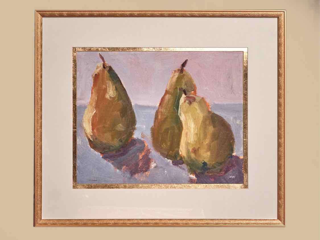 'Threes Company' Framed Print