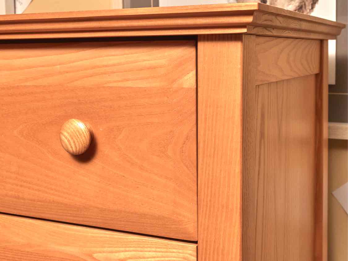 Vermont Tubbs Oak 5 Drawer  Chest