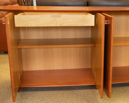 Birch Art Deco Style Server