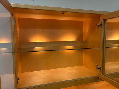 Workbench Maple China Cabinet