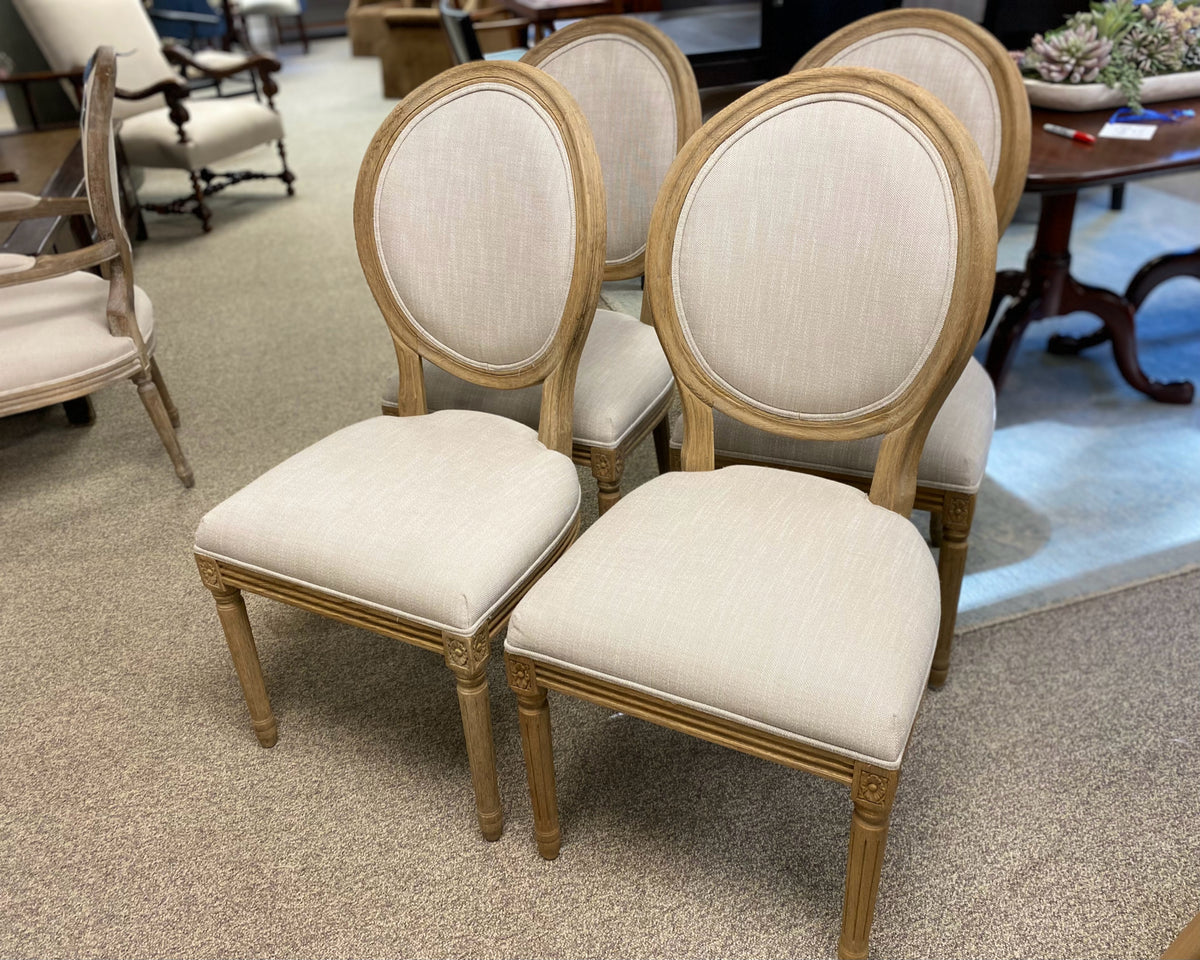 Set of 4 Restoration Hardware Dining Chairs