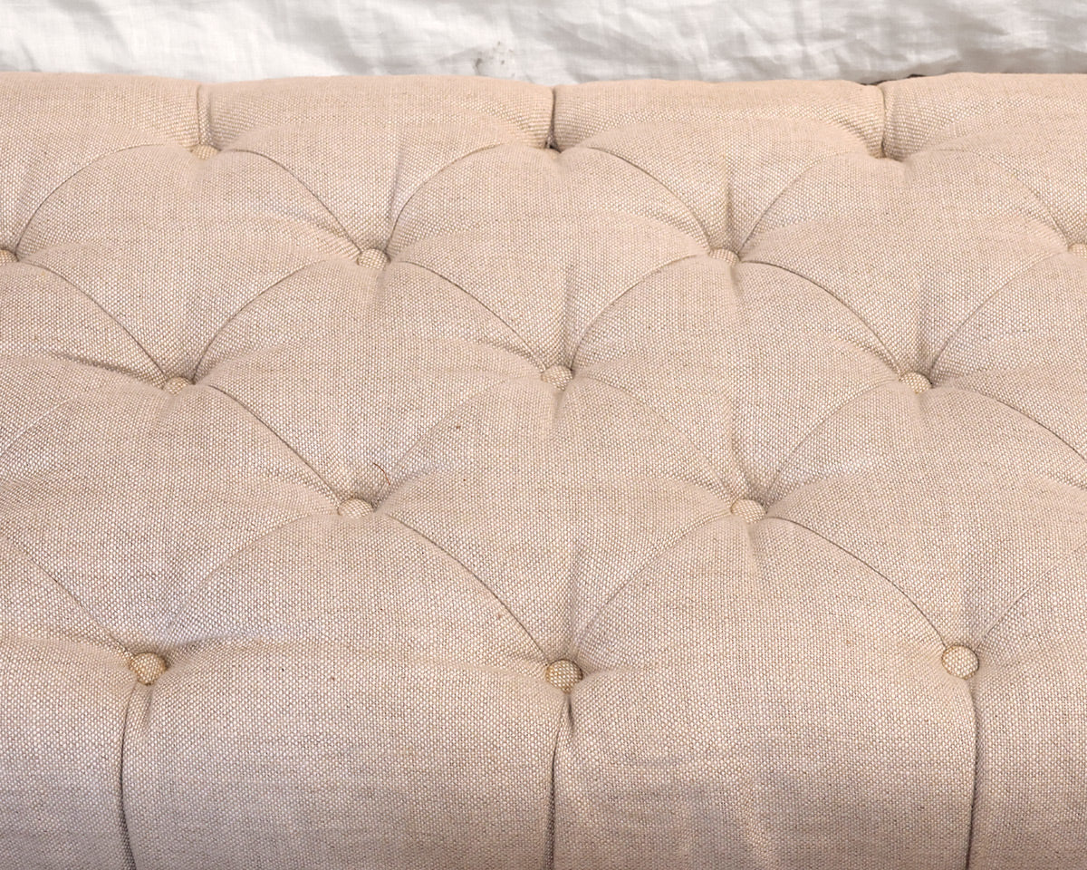 RH Tufted Upholsered Bench