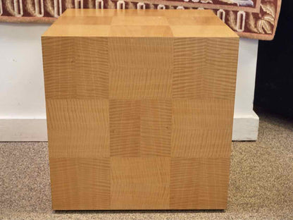Pair of Contemporary Wood Finish Cocktail Tables