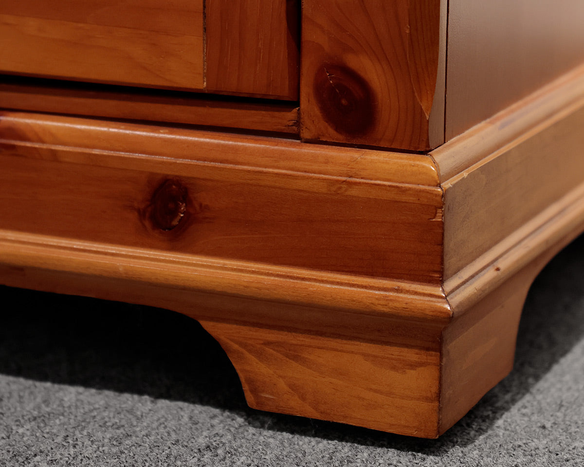 Pine Media Cabinet