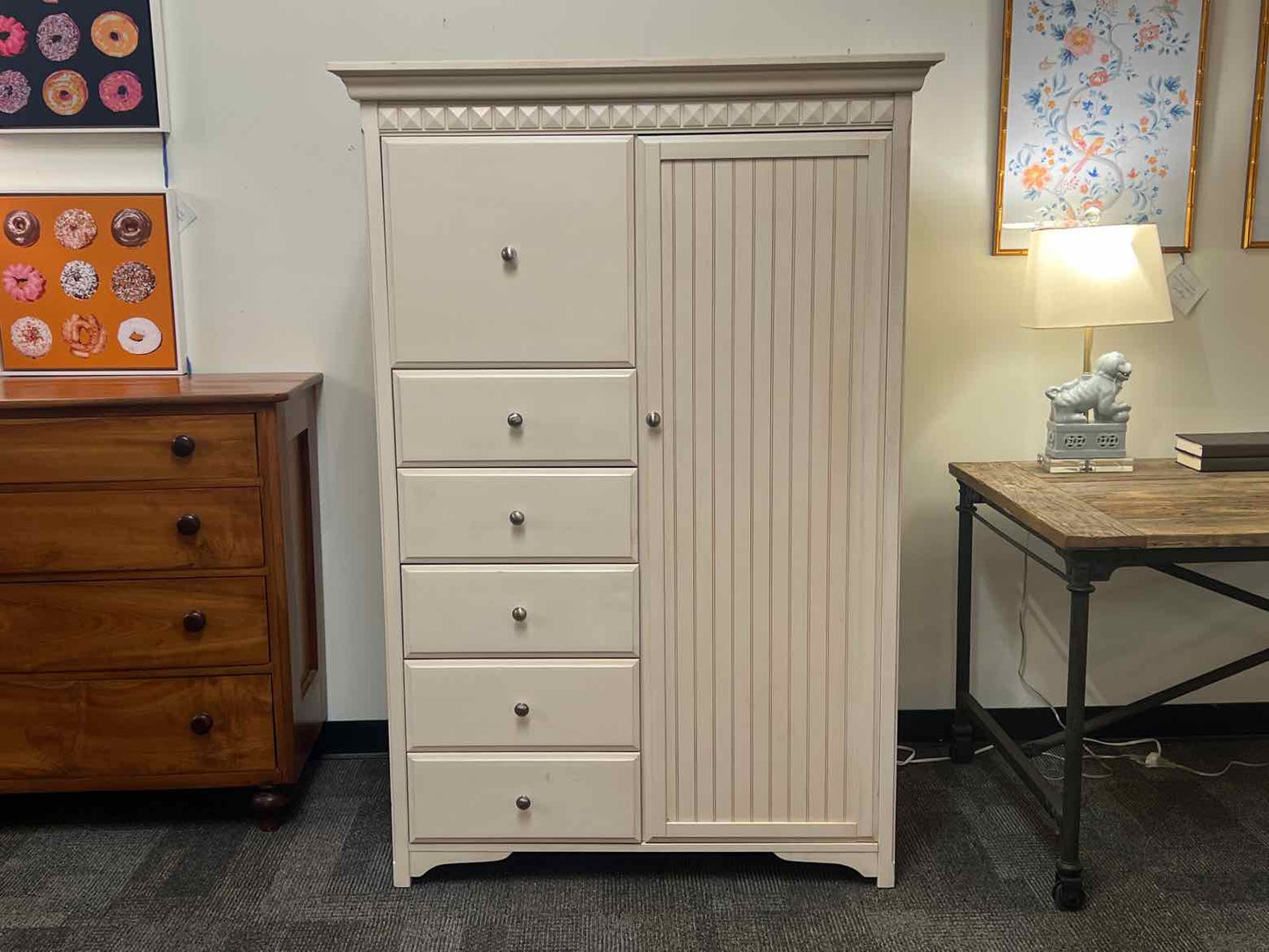 Morigeau-Lepine Off White Armoire